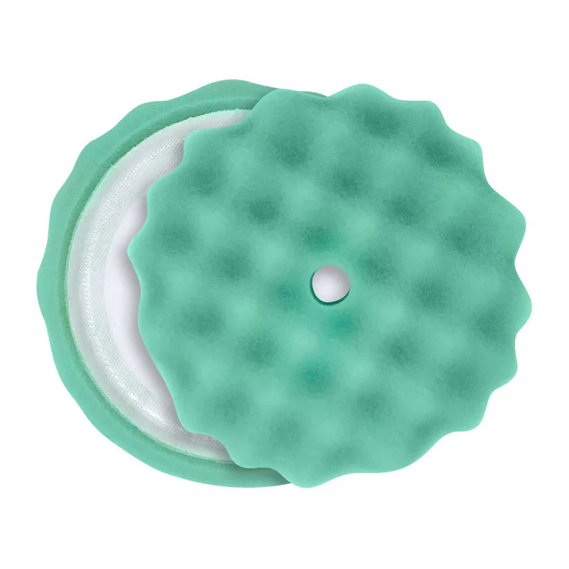Pro 8.5" Eliminator™ Waffle Green Medium Cut Compounding Pad