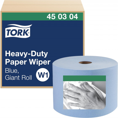 Tork Industrial Blue Paper Wiper