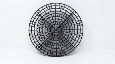 10" Black Bucket Grit Guard