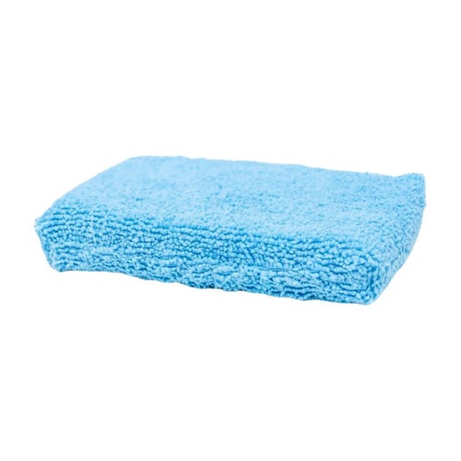 5" X 3.75" X1" Blue Microfiber Wax Applicator