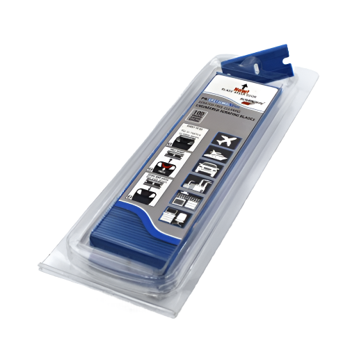 Scraperite Blue Plastic Razor Blades – Chosen Spot Detail Products