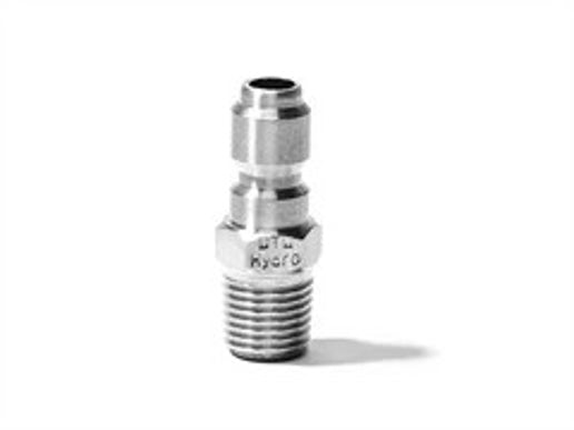 Stainless Steel QC Plug 1/4" MPT
