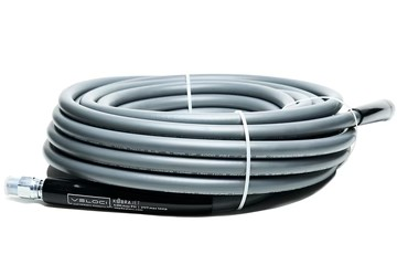HOSE SMOOTH 3/8 X 200 4,000 PSI, NO MARK GREY